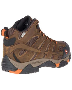 Merrell Men's MOAB Vertex Waterproof Hiking Boots - Soft Toe  -Western Cowboy 2000342241 200 P4