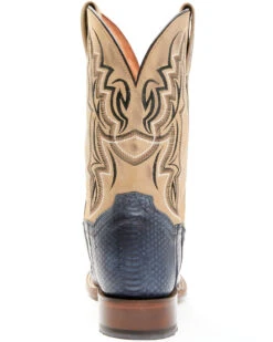 Dan Post Men's Exotic Snake Skin Western Boots - Broad Square Toe -Western Cowboy 2000349211 200 P5