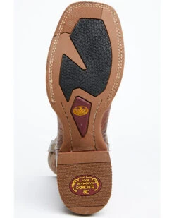 El Dorado Men's Rust Bison Western Boots - Broad Square Toe -Western Cowboy 2000350218 220 P7