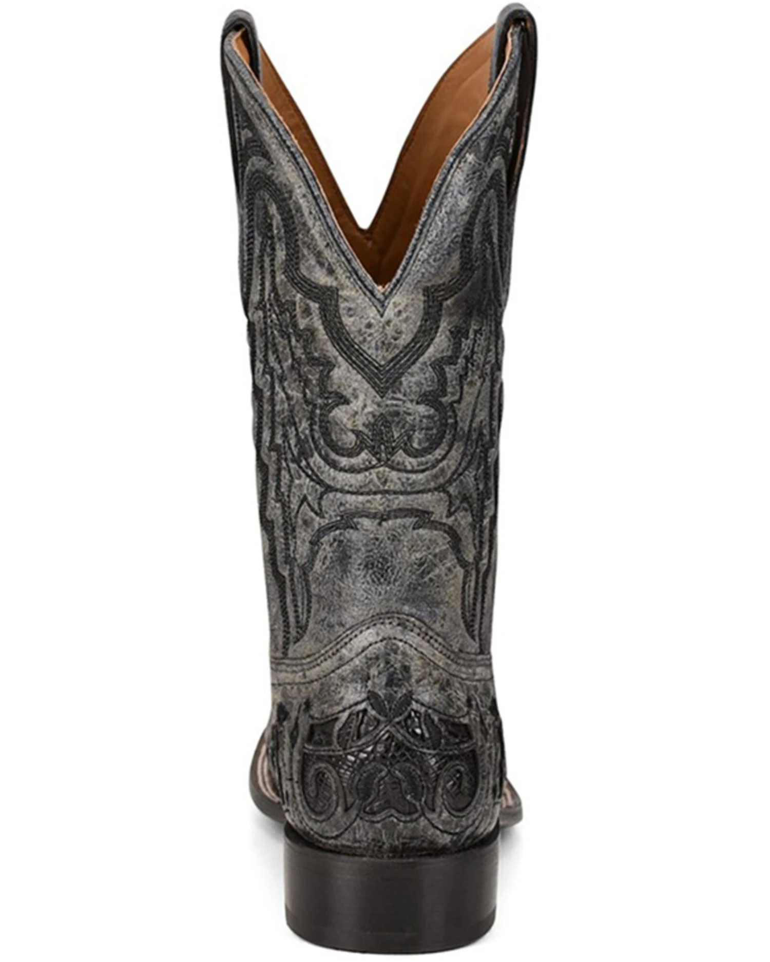 Corral Men's Exotic Alligator Inlay Western Boots - Broad Square Toe 4 Corral Men's Exotic Alligator Inlay Western Boots - Broad Square Toe - Image 4