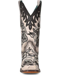 Corral Women's White Overlay Western Boots - Square Toe 6 Corral Women's White Overlay Western Boots - Square Toe -Western Cowboy 2000351153 922 P3