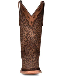 Corral Women's Leopard Print Western Boots - Square Toe -Western Cowboy 2000351161 902 P3