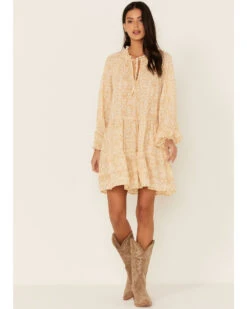 Show Me Your Mumu Multicolored Snake Print Birdie Mini Dress -Western Cowboy 2000351220 900 P4