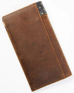 Cody James Men's Distressed Patriotic Checkbook Wallet -Western Cowboy 2000351819 942 P3