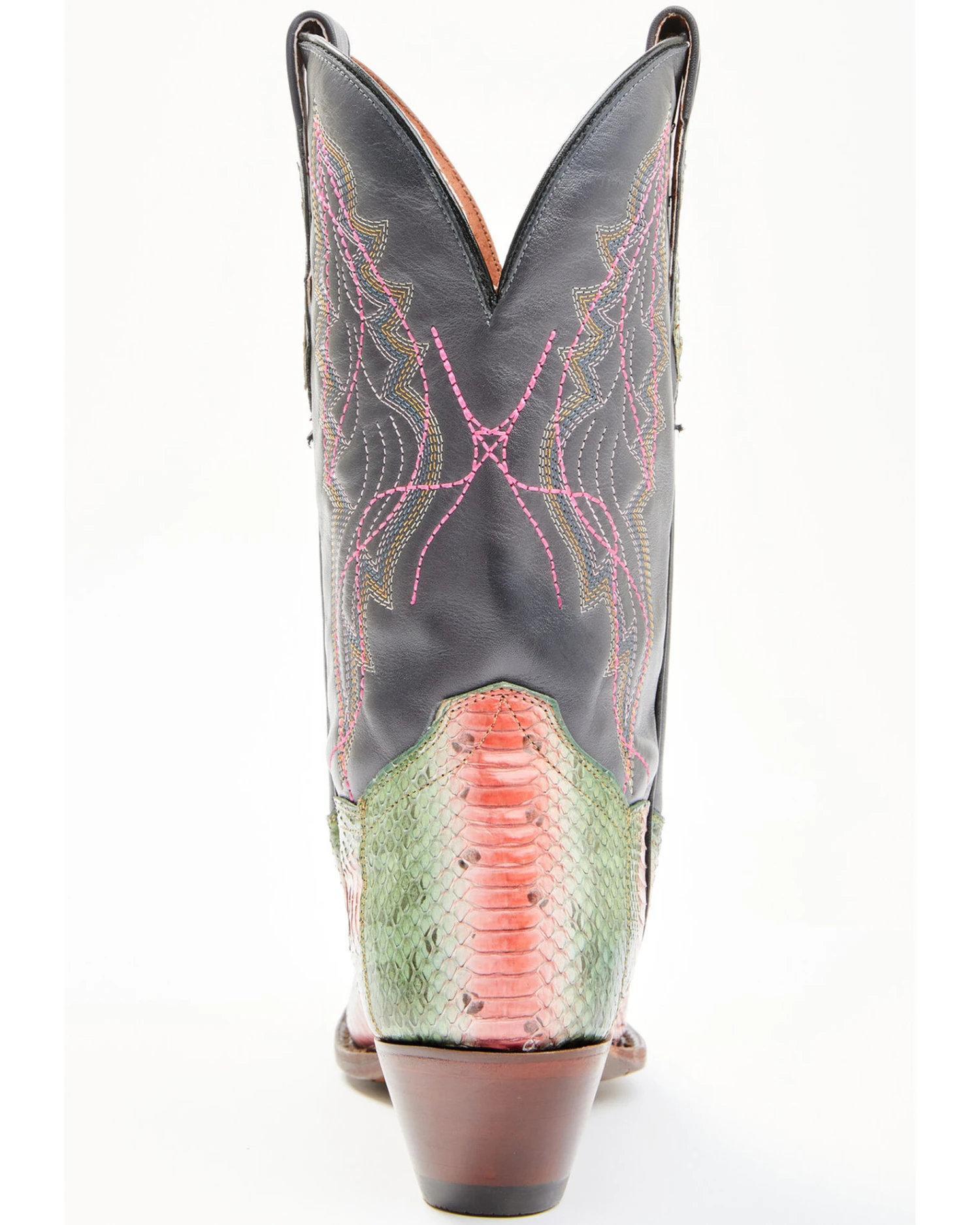 Dan Post Women's Exotic Watersnake Skin Western Boots - Square Toe 5 Dan Post Women's Exotic Watersnake Skin Western Boots - Square Toe - Image 5