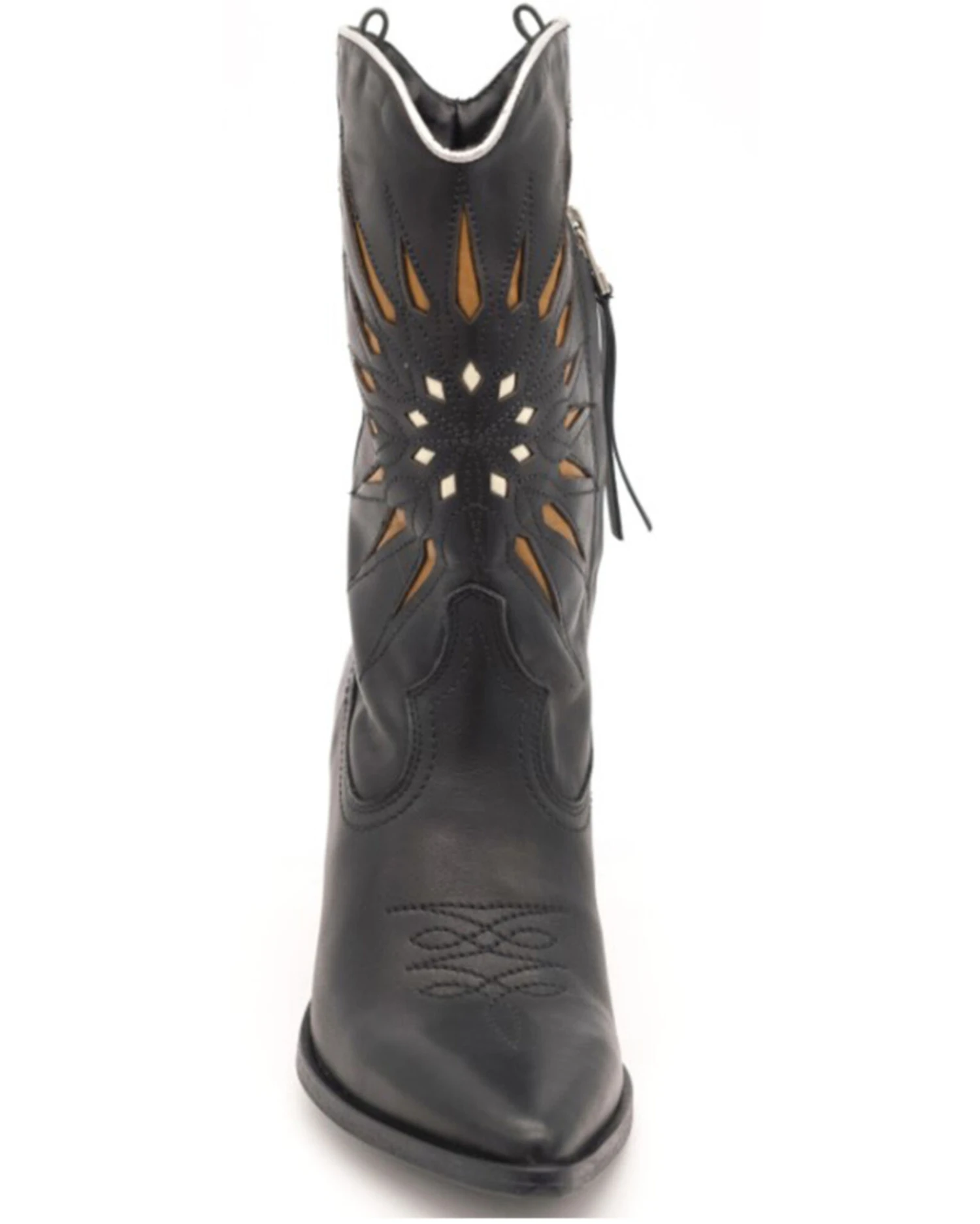 Golo Women's Contrasting Sun Western Boots - Pointed Toe 4 Golo Women's Contrasting Sun Western Boots - Pointed Toe - Image 4