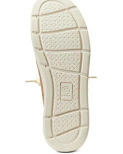 Ariat Women's Floral Emboss Hilo Flx Foam Casual Shoe - Moc Toe  -Western Cowboy 2000355186 250 P5