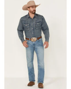 Ariat Men's M7 Hartwell Julian Medium Wash Stretch Slim Straight Jeans 