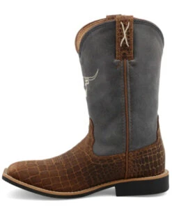 Twisted X Boys' Top Hand Western Boots - Broad Square Toe  -Western Cowboy 2000358026 907 P3