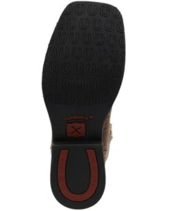 Twisted X Boys' Top Hand Western Boots - Broad Square Toe  -Western Cowboy 2000358026 907 P6