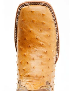 Cody James Men's Full-Quill Ostrich Exotic Western Boots - Broad Square Toe  -Western Cowboy 2000359773 200 P6