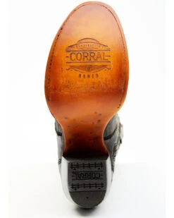 Corral Women's Studded Overlay Western Boots - Round Toe -Western Cowboy 2000360110 001 P7