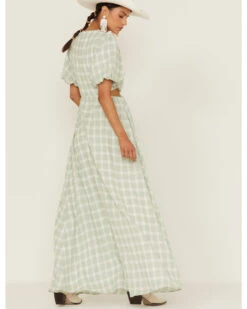 Show Me Your Mumu Women's Eloise Plaid Maxi Dress -Western Cowboy 2000360782 300 P4