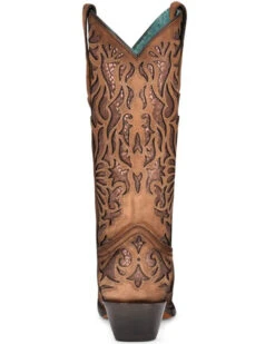 Corral Women's Shedron Inlay Western Boots - Snip Toe -Western Cowboy 2000361034 200 P4