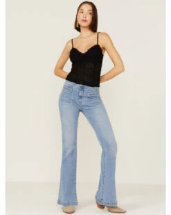 Free People Women's Follow Me Lace Cami -Western Cowboy 2000362297 001 P4