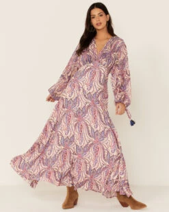 Free People Women's Multicolored Mirage Maxi Dress