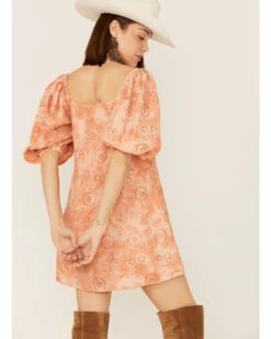 Jen's Pirate Booty Women's Ashbury Mini Dress -Western Cowboy 2000367183 840 P4