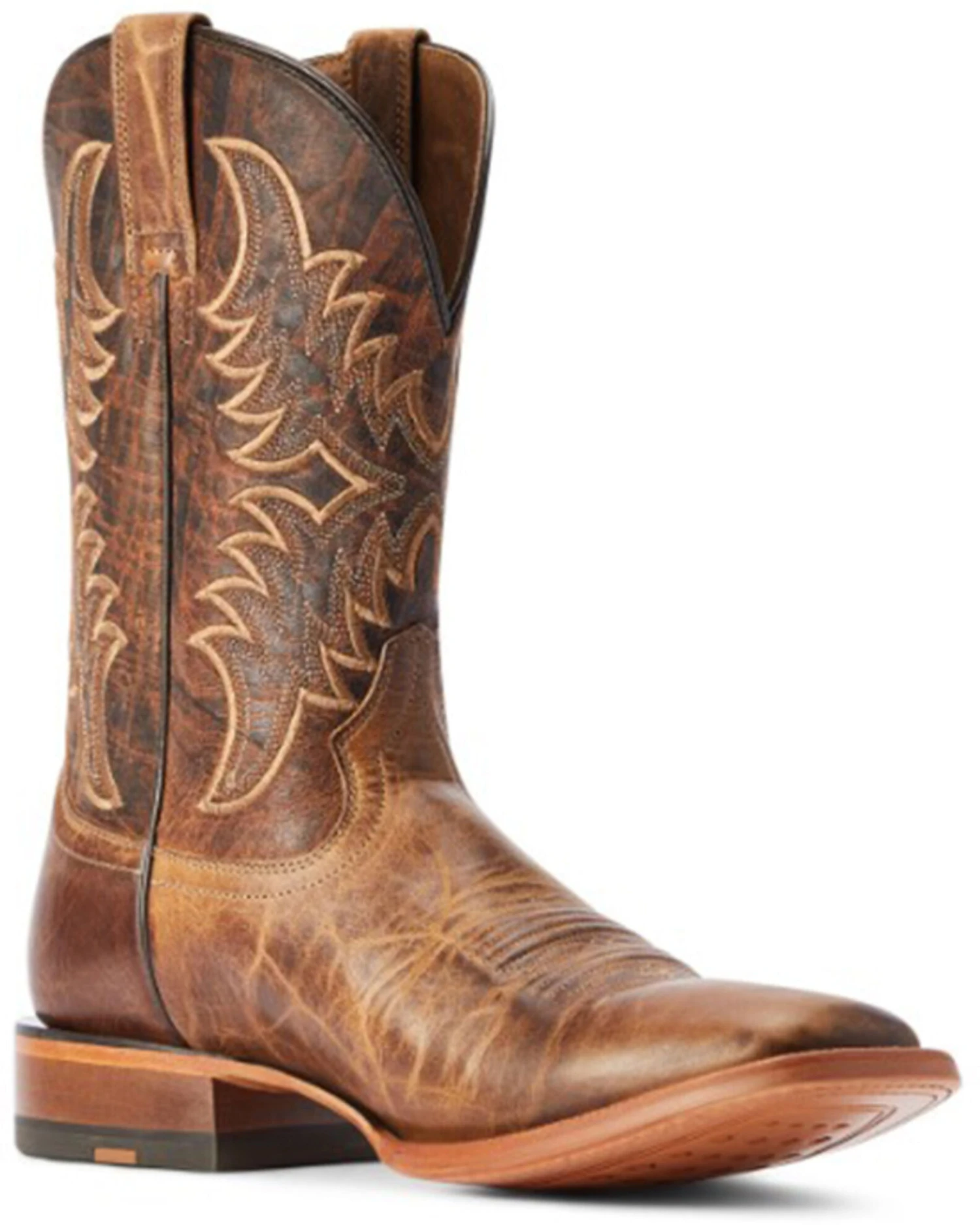 Ariat Men's Point Ryder Western Boots - Broad Square Toe 1 Ariat Men's Point Ryder Western Boots - Broad Square Toe