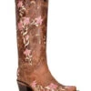 Corral Women's Floral Embroidered Tall Western Boots - Snip Toe