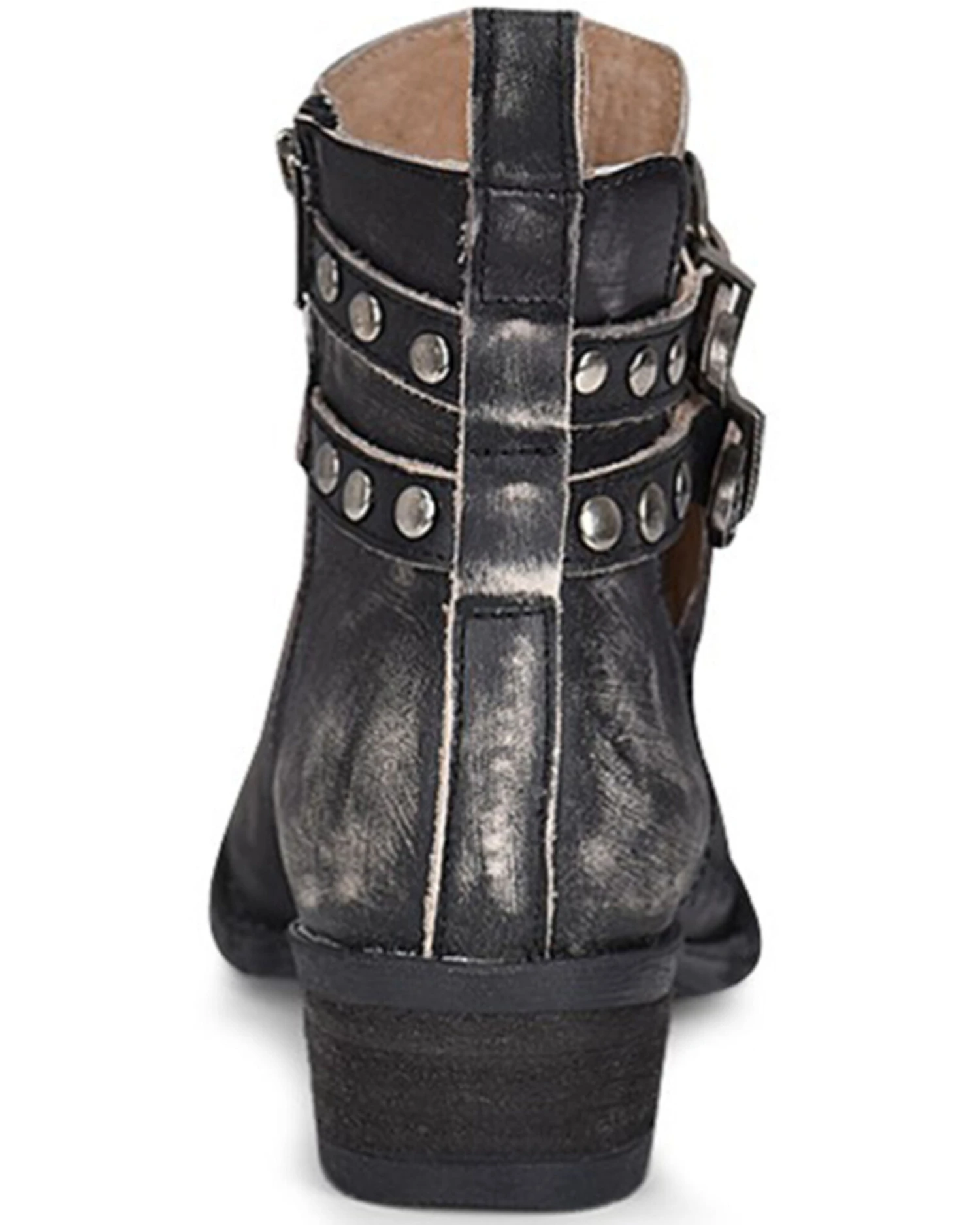 Corral Women's Studded Harness Booties - Round Toe 4 Corral Women's Studded Harness Booties - Round Toe - Image 4