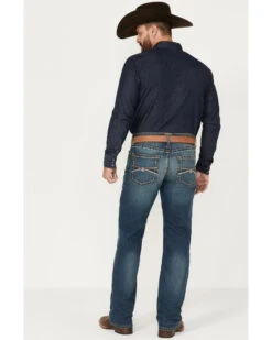 Ariat Men's M4 Cayman Ramos Medium Wash Relaxed Boot Stretch Denim Jeans -Western Cowboy 2000371981 400 P3