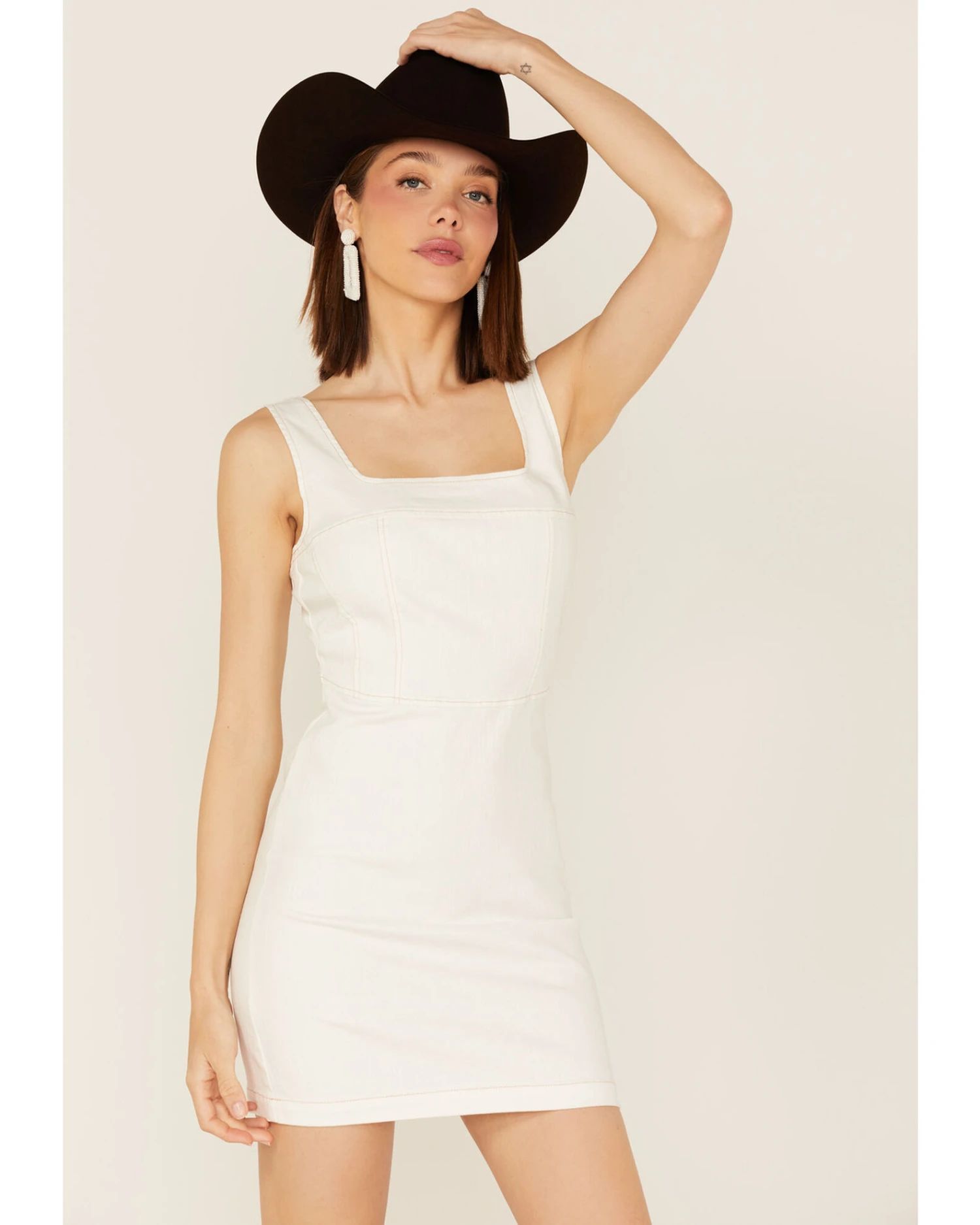 Sadie & Sage Women's Afton Denim Sleeveless Mini Dress 2 Sadie & Sage Women's Afton Denim Sleeveless Mini Dress - Image 2