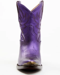 Idyllwind Women's Wheels Metallic Leather Booties - Pointed Toe 10 Idyllwind Women's Wheels Metallic Leather Booties - Pointed Toe -Western Cowboy 2000374720 500 P4
