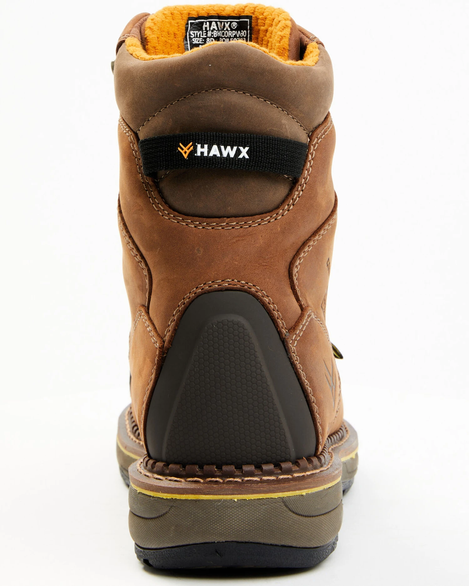 Hawx Men's 8" Internal Metguard Work Boots - Composite Toe 5 Hawx Men's 8" Internal Metguard Work Boots - Composite Toe - Image 5