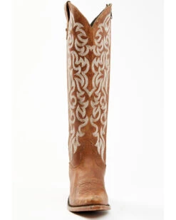 Caborca Silver Women's Allie Tall Western Boots - Snip Toe -Western Cowboy 2000376549 200 P4