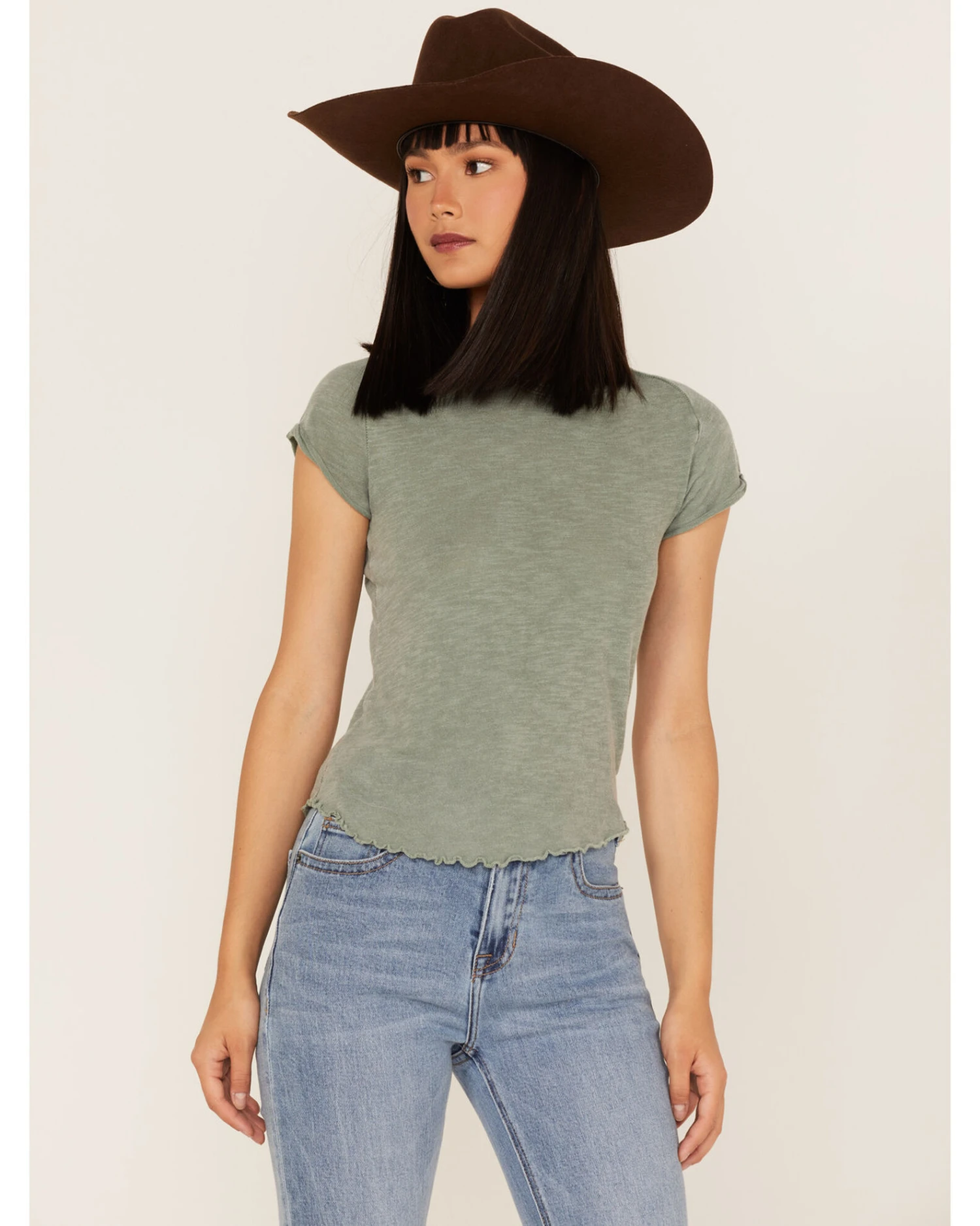 Free People Women's Be My Baby Tee 1 Free People Women's Be My Baby Tee