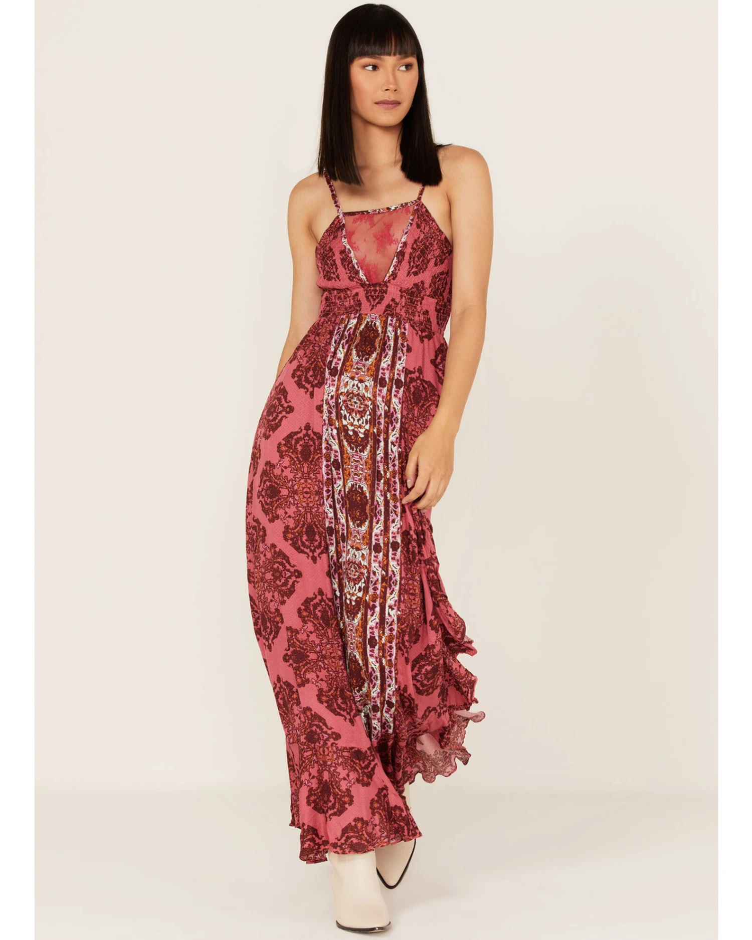 Free People Women's That Moment Slip Maxi Dress 1 Free People Women's That Moment Slip Maxi Dress