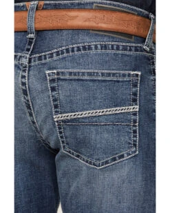 Ariat Men's M4 Relaxed Hugo Boot Cut Stretch Denim Jeans -Western Cowboy 2000377336 400 P4