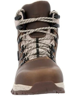 Georgia Boot Women's Eagle Trail Waterproof Hiker Boots - Alloy Toe -Western Cowboy 2000379128 200 P4
