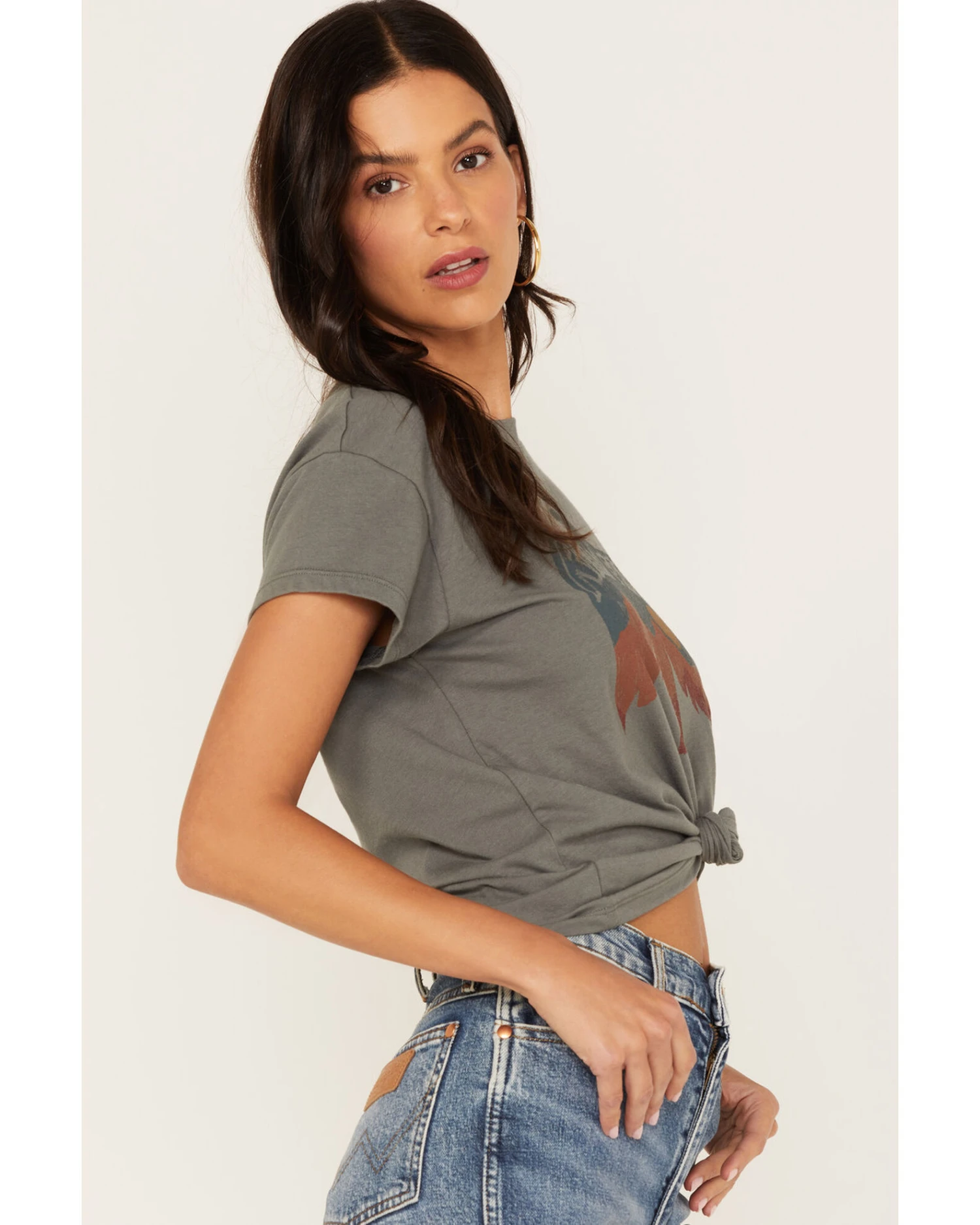 White Crow Women's Roam Free Thunderbird Graphic Tee 2 White Crow Women's Roam Free Thunderbird Graphic Tee - Image 2