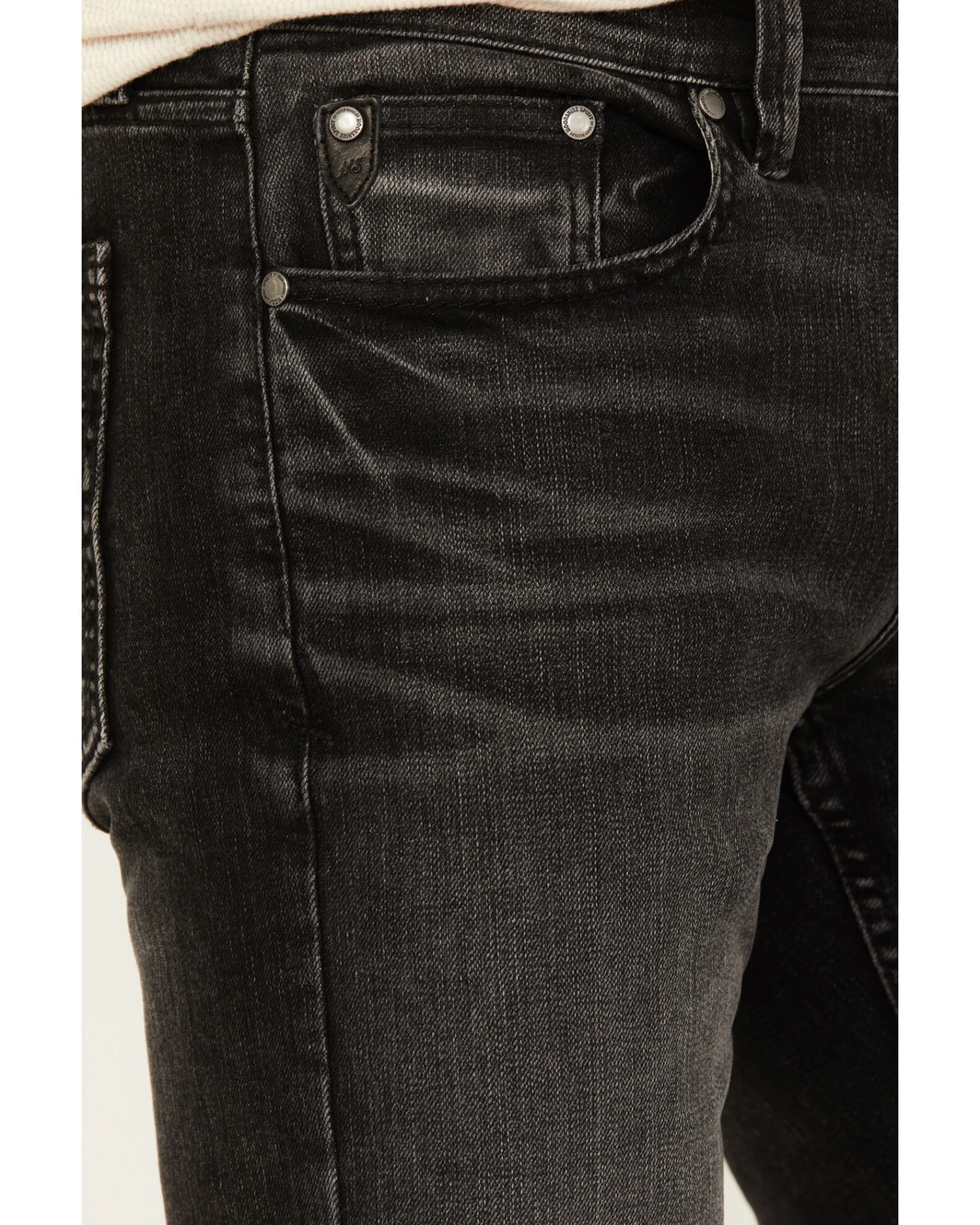Moonshine Spirit Men's Rocky Mountain Slim Straight Stretch Jeans 2 Moonshine Spirit Men's Rocky Mountain Slim Straight Stretch Jeans - Image 2