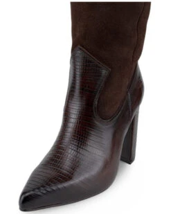 Dante Women's Vallejo Lizard Print Boots - Pointed Toe -Western Cowboy 2000382083 200 P4
