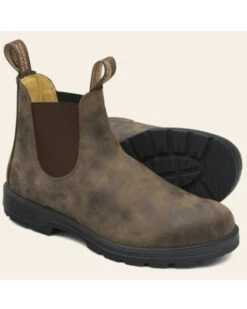 Blundstone Men's Classic Chelsea Work Boot - Round Toe