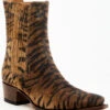 Sendra Women's Tiger Print Western Booties - Snip Toe