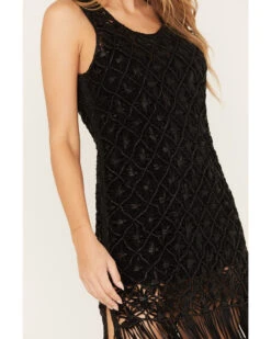 Wonderwest Women's Fringe Hem Mini Dress -Western Cowboy 2000382478 001 P4