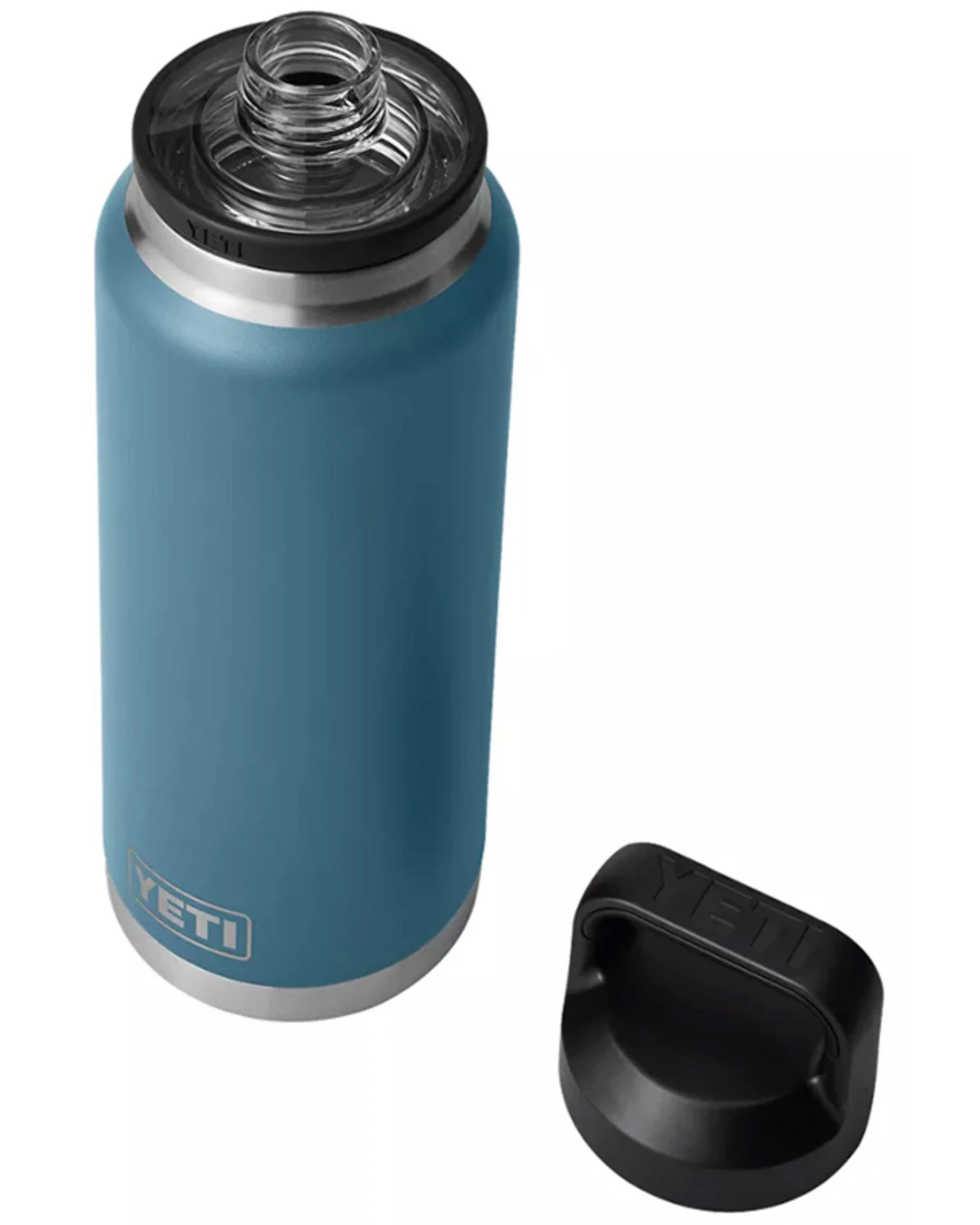 Yeti Rambler 36 Oz Chug Bottle - Nordic Blue 4 Yeti Rambler 36 Oz Chug Bottle - Nordic Blue - Image 4
