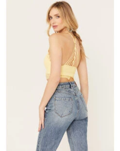 Fornia Women's Halter Lace Trim Bralette 6 Fornia Women's Halter Lace Trim Bralette -Western Cowboy 2000384209 700 P3