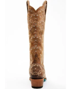 Boot Barn X Lane Women's Exclusive Calypso Leather Western Bridal Boots - Snip Toe -Western Cowboy 2000385227 255 P5