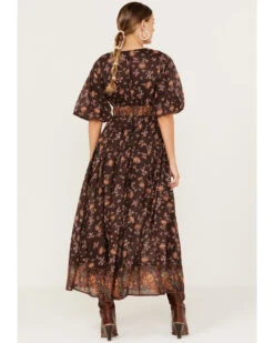 Free People Women's Lysette Dress -Western Cowboy 2000387967 200 P4