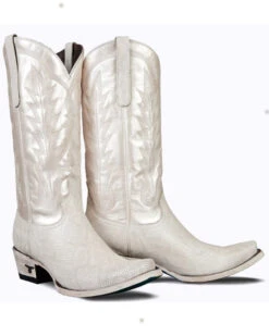 Lane Women's Rogue Exotic Python Western Boots - Snip Toe